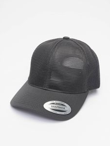 moderne Flexfit Herren Cap mit Baumwolle Anthrazit