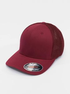 coole Flexfit Unisex Cap Mesh 210 g/m² mit Baumwolle Rot