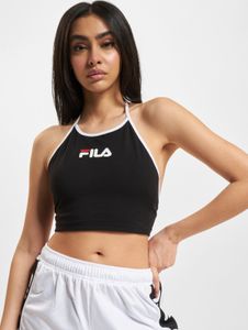 T-shirt stretch FILA moderne pour femme, en coton noir