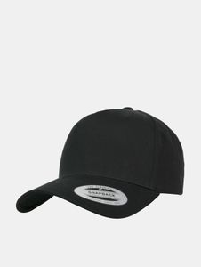 sportliche Flexfit Unisex Cap 370 g/m² mit Baumwolle Schwarz