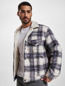 Chaqueta funcional para hombre de LEVI'S con algodón, azul/blanco