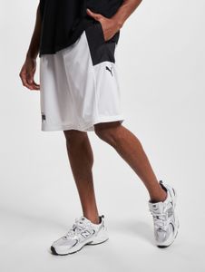 lightweight Puma men's shorts white