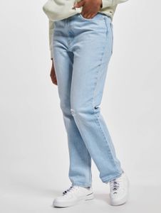 moderne LEVI´S Damen Jeans Straight Fit Stretch mit Baumwolle Blau