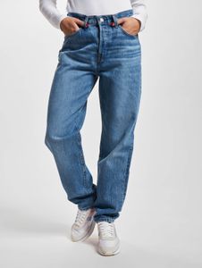 bequeme LEVI´S Damen Jeans Straight Fit mit Baumwolle Blau
