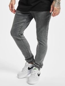 Jeans skinny elasticizzati da uomo Casual 2Y Premium con tasche, in cotone, colore grigio.