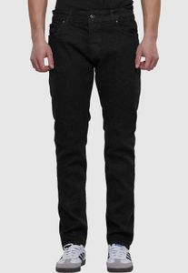 Jeans skinny elasticizzati da uomo 2Y Premium, eleganti e neri, in cotone.