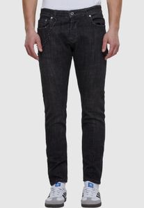 Jeans skinny elasticizzati da uomo Modern 2Y Premium in cotone, neri