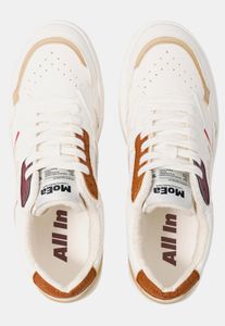 Zapatillas modernas unisex MoEa blancas
