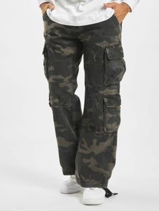 Jean homme Brandit décontracté, poches à cordon, coton, motif camouflage