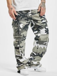 bequeme Brandit Herren Jeans Kordelzug Taschen mit Baumwolle Camouflage