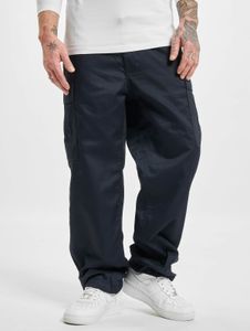 Pantalones vaqueros Modern Brandit para hombre, elásticos con cremallera, color azul marino