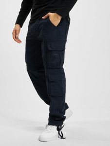 Pantalones vaqueros modernos Brandit para hombre, corte ajustado, con bolsillos, de algodón, color azul marino.