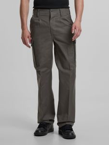 Pantalones vaqueros de hombre Brandit con estilo y detalles en algodón color caqui.