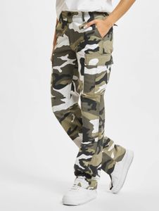 moderne Brandit Damen Jeans Kordelzug Taschen mit Baumwolle Camouflage