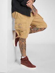 sommerliche Brandit Herren Shorts mit Baumwolle Beige
