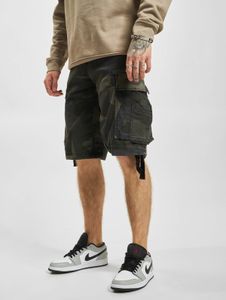 Pantalones cortos cómodos para hombre de la marca Brandit, con estampado de camuflaje de algodón.