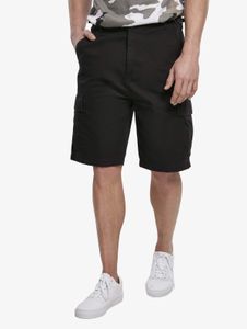 Lightweight Brandit men's shorts with pockets, cotton, black