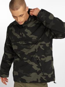 Elegante giacca da uomo Brandit con coulisse, cerniera, mimetica