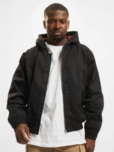Stylish Brandit men's jacket with zipper and pockets, black