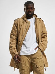 Giacca da uomo moderna Brandit in cotone, beige