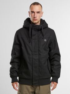 Giacca casual da uomo Brandit in cotone, nera