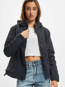 Functional Brandit women's jacket with zipper and Velcro closure, navy