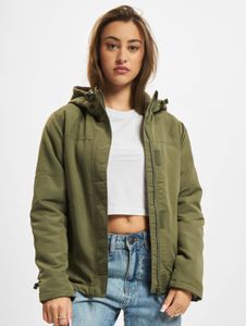Veste femme Brandit simple, fermeture éclair et velcro, kaki