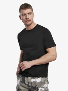 T-shirt casual da uomo Brandit in cotone, nera