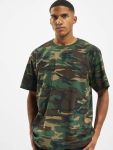 Casual Brandit men's T-shirt with cotton camouflage