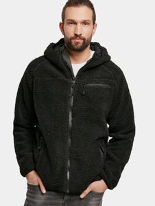 Chaqueta sencilla Brandit para hombre, color negro.