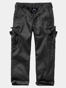 Modern Brandit unisex jeans with zipper pockets, black