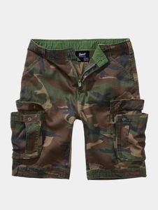 lässige Brandit Unisex Hose Reißverschluss Taschen Camouflage