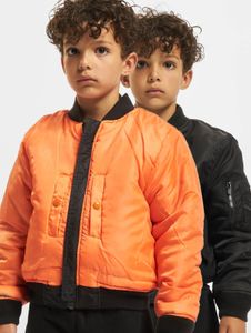 Chaqueta unisex sencilla de Brandit con cremalleras y bolsillos, color negro.