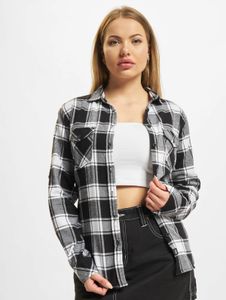 vielseitiges Brandit Damen Polo-Shirt Taschen mit Baumwolle Weiß/Schwarz