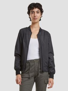 schlichte Brandit Damen Jacke Reißverschluss Schwarz