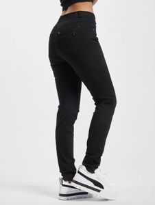 Jean skinny pour femme Casual Freddy en coton noir