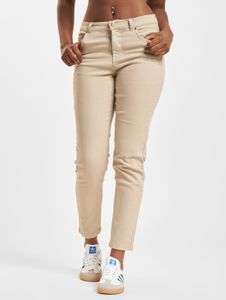 Comodi jeans skinny da donna Freddy in cotone, beige