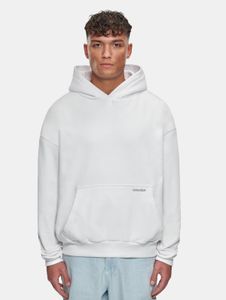 Comfortable Bazix Republiq men's hoodie with cotton, white