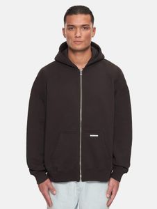 modern Bazix Republiq men's hoodie with cotton, black