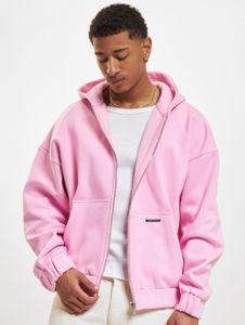 Soft drop-size men's hoodie with cotton, pink