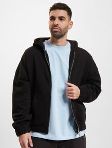 bequemer Dropsize Herren Hoodie mit Baumwolle Schwarz