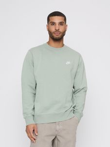 Sudadera de felpa cómoda para hombre NIKE con algodón, color verde.