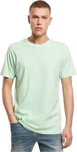 modernes Build Your Brand Herren T-Shirt 180 g/m² mit Baumwolle Pastell-Grün