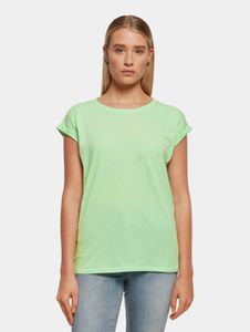 modernes Build Your Brand Damen T-Shirt 140 g/m² mit Baumwolle Pastell-Grün