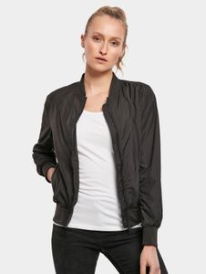 funktionale Build Your Brand Damen Jacke Taschen Rippbündchen 78 g/m² Schwarz