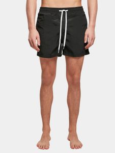 Pantaloni casual da uomo Build Your Brand con coulisse e tasche, 120 g/m², neri