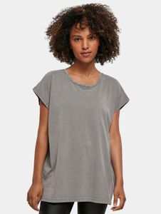T-shirt da donna Modern Build Your Brand, 160 g/m², cotone, grigia