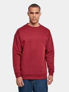 Felpa da uomo Modern Build Your Brand in pile, 300 g/m² con cotone, rossa