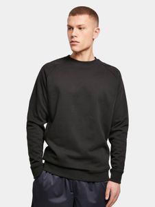 T-shirt homme Build Your Brand, style sportif, poignets côtelés, coton 250 g/m², noir