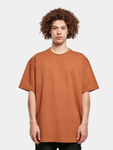 T-shirt sportiva da uomo Build Your Brand, oversize, 240 g/m², cotone, marrone